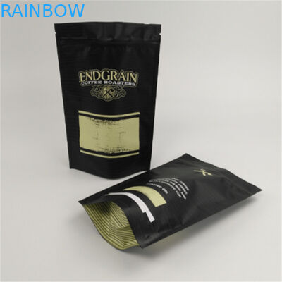 কারখানার পাইকারি জিপার সঙ্গে স্ট্যান্ড আপ ব্যাগ কাস্টমাইজড আকার এবং রং উপলব্ধ প্যাকেজিং ব্যাগ