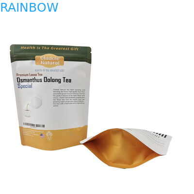 কম এমওকিউ স্ট্যান্ড আপ পুনরায় বন্ধযোগ্য জিপার ক্রাফ্ট পেপার ব্যাগ কাস্টম বায়োডেগ্রেডেবল পুনরায় বন্ধযোগ্য মাইলার ব্যাগগুলি পোষা প্রাণীর চিকিত্সার জন্য