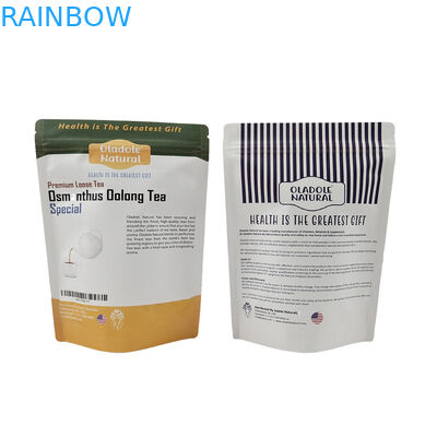 কম এমওকিউ স্ট্যান্ড আপ পুনরায় বন্ধযোগ্য জিপার ক্রাফ্ট পেপার ব্যাগ কাস্টম বায়োডেগ্রেডেবল পুনরায় বন্ধযোগ্য মাইলার ব্যাগগুলি পোষা প্রাণীর চিকিত্সার জন্য