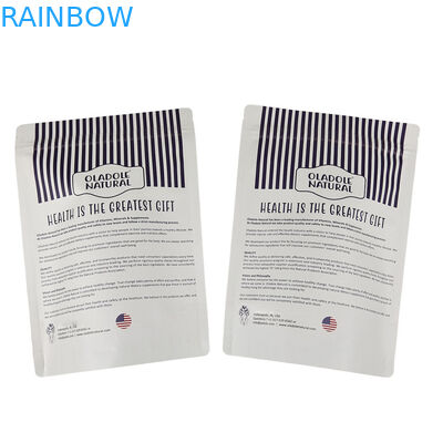 উচ্চ মানের কাস্টম ইকো বন্ধুত্বপূর্ণ স্ট্যান্ড আপ ক্রাফ্ট পেপার ব্যাগ জন্য পোষা কুকুর বিড়াল চিকিত্সা খাদ্য গ্রেড আর্দ্রতা প্রমাণ ব্যাগ