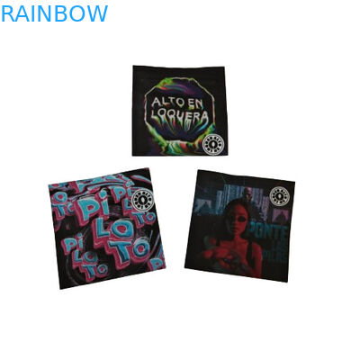 পরিষ্কার উইন্ডো পাউডার প্যাকেজিং প্লাস্টিকের ব্যাগ সহ গন্ধ প্রতিরোধী পুনরায় বন্ধযোগ্য নমুনা প্যাকেট