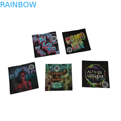 পরিষ্কার উইন্ডো পাউডার প্যাকেজিং প্লাস্টিকের ব্যাগ সহ গন্ধ প্রতিরোধী পুনরায় বন্ধযোগ্য নমুনা প্যাকেট