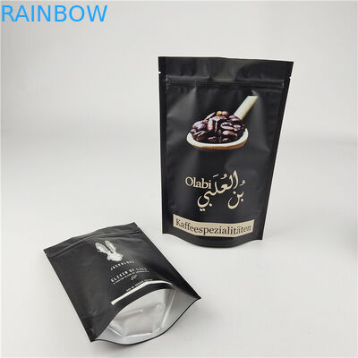 স্তরিত অ্যালুমিনিয়াম ফয়েল জিপলক স্ট্যান্ড আপ পকেট ডিজিটাল প্রিন্টিং কাস্টমাইজড আকার / রং