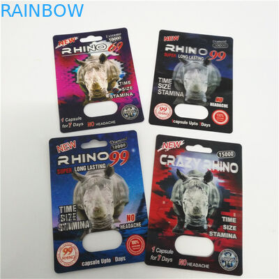 ব্লাস্টার কার্ড প্যাকেজিং প্লাস্টিকের কভার প্যাকিং লেপযুক্ত কাগজ উপাদান সহ