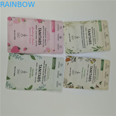 নতুন ডিজাইন কাস্টমাইজড আকার এবং রং উপলব্ধ খাদ্য প্যাকেজিং জন্য ফ্ল্যাট পকেট প্যাকেজিং