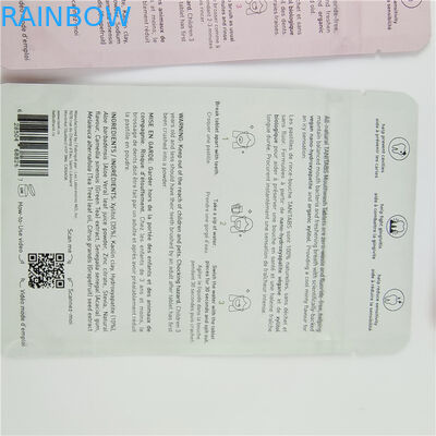 নতুন ডিজাইন কাস্টমাইজড আকার এবং রং উপলব্ধ খাদ্য প্যাকেজিং জন্য ফ্ল্যাট পকেট প্যাকেজিং