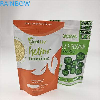 বেস্ট সেলিং পরিবেশগত বন্ধুত্বপূর্ণ স্ট্যান্ড আপ প্যাকেজ সঙ্গে জিপার আর্দ্রতা প্রমাণ খাদ্য গ্রেড প্লাস্টিক প্যাকেজিং ব্যাগ