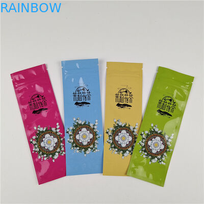 দাঁতের যত্নের জন্য তিন পাশের সিল ব্যাগ প্যাকেজিং তাপ সিল এবং কাস্টম অর্ডার গ্রহণ করা হয় 10 টি পর্যন্ত রঙ উপলব্ধ