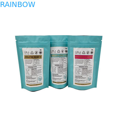 কাস্টমাইজড থ্রি সাইড সিল ব্যাগ চা ব্যাগ প্যাকেজিং চকচকে বা ম্যাট সমাপ্তি