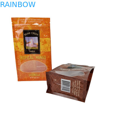 কাস্টমাইজড রঙের সাথে গুসেটেড প্যাকেজ ব্যাগের নীচে 10 রঙ পর্যন্ত