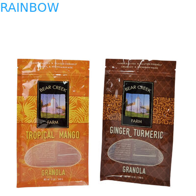 কাস্টমাইজড রঙের সাথে গুসেটেড প্যাকেজ ব্যাগের নীচে 10 রঙ পর্যন্ত