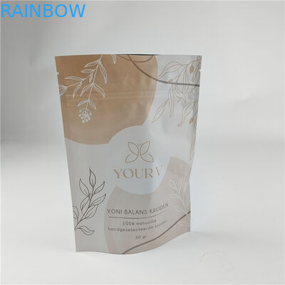 নতুন ডিজাইন কাস্টমাইজড সাইজ ম্যাট ফিনিস স্ন্যাক ব্যাগ প্যাকেজিং ম্যাট অ্যালুমিনিয়াম ফয়েল স্ট্যান্ড আপ পকেট জিপলক ডয়প্যাক ব্যাগ