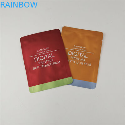 10 টিরও বেশি রং পর্যন্ত গ্রহণ করা হয় তিনটি পাশের সীল ব্যাগ সহজে টিয়ার লাইন প্রস্তুতকারক আপনার নিজস্ব লোগো কাস্টমাইজ করুন