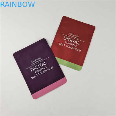 10 টিরও বেশি রং পর্যন্ত গ্রহণ করা হয় তিনটি পাশের সীল ব্যাগ সহজে টিয়ার লাইন প্রস্তুতকারক আপনার নিজস্ব লোগো কাস্টমাইজ করুন