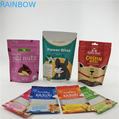 সেরা বিক্রয়যোগ্য পুনর্ব্যবহারযোগ্য পরিবেশ বান্ধব কাস্টম মুদ্রিত খাদ্য গ্রেড ব্যাগ স্লিপার সঙ্গে স্ন্যাক প্যাকেজিং জন্য