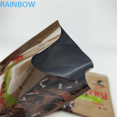 কারখানার পাইকারি কাস্টম মুদ্রিত পুনরায় বন্ধযোগ্য আর্দ্রতা প্রতিরোধী স্তরিত অ্যালুমিনিয়াম ফয়েল মাইলার স্যাচেট