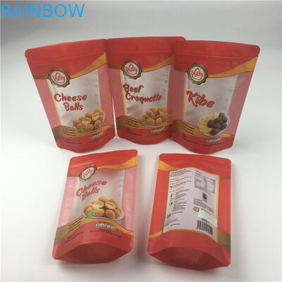 পশু খাদ্য প্যাকেজিং ব্যাগ সঙ্গে স্ট্যান্ড আপ পশু ট্রিট টোট