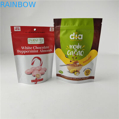 উচ্চ মানের কাস্টম ডিজিটাল প্রিন্টিং পিই পুনরায় ব্যবহারযোগ্য জিপার পকেট প্লাস্টিকের স্ট্যান্ড আপ মাইলার ব্যাগ