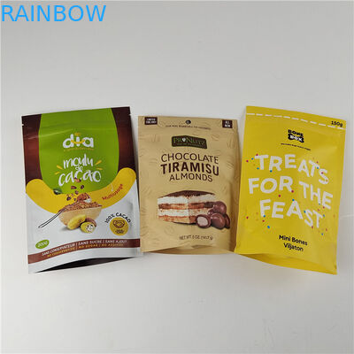 উচ্চ মানের কাস্টম ডিজিটাল প্রিন্টিং পিই পুনরায় ব্যবহারযোগ্য জিপার পকেট প্লাস্টিকের স্ট্যান্ড আপ মাইলার ব্যাগ