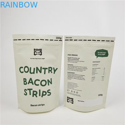 কাস্টম ডিজিটাল প্রিন্টিং স্ট্যান্ড আপ জিপার ব্যাগ গন্ধ প্রতিরোধী ক্রাফ্ট কাগজ ব্যাগ কাস্টম প্রিন্টিং বায়োডেগ্রেডেবল কাগজ ব্যাগ