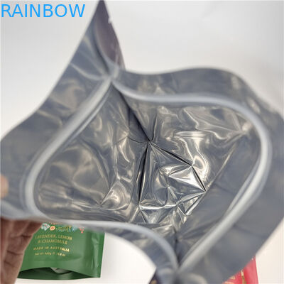 10 টি রঙ পর্যন্ত গ্রহণযোগ্য ডিজিটাল প্রিন্টিং ব্যাগের জন্য খাদ্য প্যাকেজিং উপাদান উপলব্ধ জিপার প্যাকেজিং ব্যাগের সাথে কাস্টমাইজড