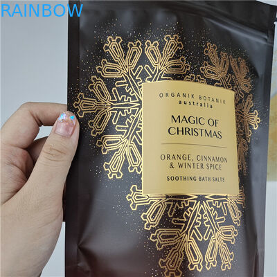 ফ্যাশন প্যাক উচ্চ মানের পুনরায় বন্ধযোগ্য সহজ টিয়ার লাইন মাইলার স্যাচেট স্নান লবণ প্যাকেজিং ব্যাগ