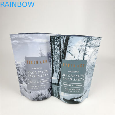 গরম বিক্রয় কাস্টম ডিজিটাল প্রিন্টিং সহজ টিয়ার লাইন মাইলার স্যাচেটস বডি স্ক্রাব প্যাকেজিং ব্যাগ