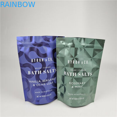 জিপার গন্ধ প্রুফ আর্দ্রতা প্রুফ বডি স্ক্রাব প্যাকেজিং ব্যাগ সঙ্গে স্ট্যান্ড আপ ব্যাগ