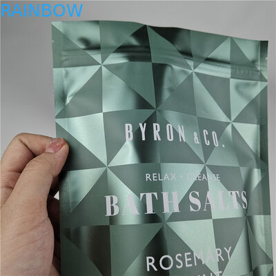 জিপার গন্ধ প্রুফ আর্দ্রতা প্রুফ বডি স্ক্রাব প্যাকেজিং ব্যাগ সঙ্গে স্ট্যান্ড আপ ব্যাগ