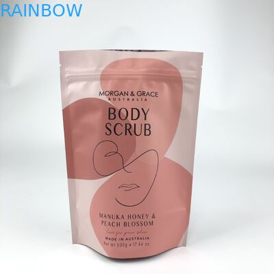 সিডিআর এআই পিএসডি পিডিএফ ডিজাইন ফাইল স্নান লবণ মাইলার ব্যাগ কসমেটিক্সের জন্য কাস্টমাইজড স্যাচেট