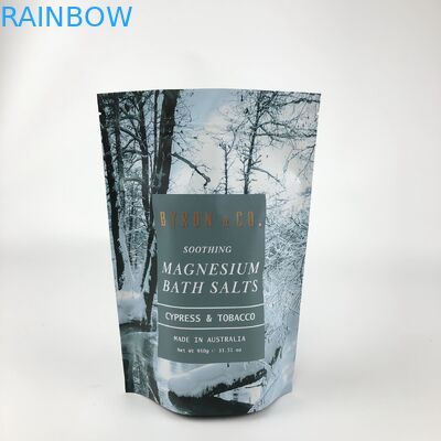 বিভিন্ন আকারের স্নান লবণের জন্য ফয়েল নমুনা প্যাকেট আইটেমের মধ্যে মাইলার ব্যাগ