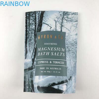 বিভিন্ন আকারের স্নান লবণের জন্য ফয়েল নমুনা প্যাকেট আইটেমের মধ্যে মাইলার ব্যাগ