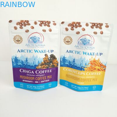 খাদ্য প্যাকেজিং জন্য কাস্টমাইজড কাগজ ব্যাগ পাশ কাস্টমাইজড লোগো কাস্টমাইজড লোগো মুদ্রণ