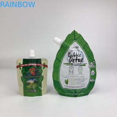 শীর্ষ মানের কাস্টম লোগো মুদ্রিত নতুন ডিজাইন পুনরায় ব্যবহারযোগ্য স্পাউট ব্যাগ খাদ্য পানীয় রস দুধ ধারক সিলযোগ্য ব্যাগ