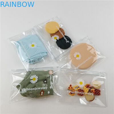 কাস্টমাইজড আকার এবং রঙের সাথে কমস্টিকের জন্য উচ্চ স্বচ্ছ পিই উপাদান প্লাস্টিকের প্যাকেজিং ব্যাগ