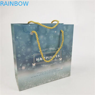 সর্বাধিক বিক্রিত পুনর্ব্যবহারযোগ্য পরিবেশ বান্ধব লোগো মুদ্রিত শপিং পেপার ব্যাগ প্যাকেজিং সাদা 110 গ্রাম পুনরায় ব্যবহারযোগ্য