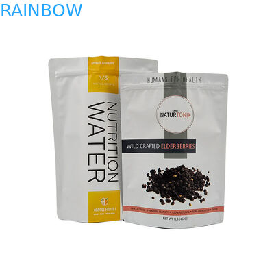 রঙ প্রভাব চকচকে বা ম্যাট সমাপ্ত চা ব্যাগ পুনরায় বন্ধযোগ্য স্ট্যান্ড আপ পকেটে প্যাকেজিং