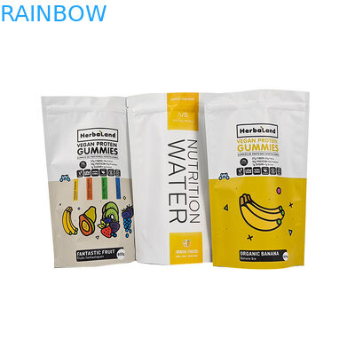 রঙ প্রভাব চকচকে বা ম্যাট সমাপ্ত চা ব্যাগ পুনরায় বন্ধযোগ্য স্ট্যান্ড আপ পকেটে প্যাকেজিং