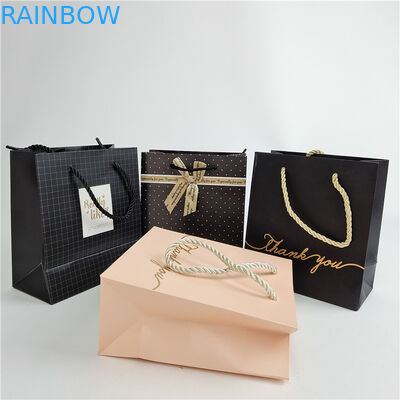 উচ্চ মানের কাস্টম ডিজিটাল প্রিন্টিং লোগো মুদ্রিত শপিং কাগজ ব্যাগ প্যাকেজিং সাদা 110 গ্রাম পুনরায় ব্যবহারযোগ্য