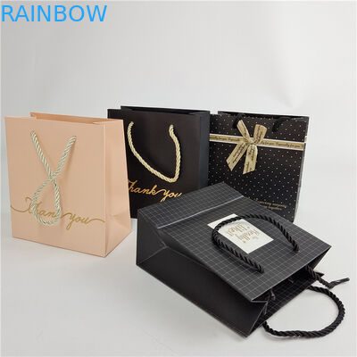 উচ্চ মানের কাস্টম ডিজিটাল প্রিন্টিং লোগো মুদ্রিত শপিং কাগজ ব্যাগ প্যাকেজিং সাদা 110 গ্রাম পুনরায় ব্যবহারযোগ্য