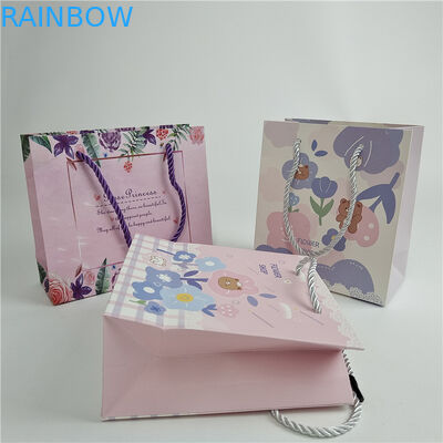 প্রচারমূলক গুণমান নিশ্চিতকরণ কাস্টম ডিজিটাল মুদ্রণ লোগো মুদ্রিত শপিং পেপার ব্যাগ প্যাকেজিং