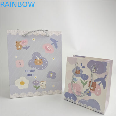 প্রচারমূলক গুণমান নিশ্চিতকরণ কাস্টম ডিজিটাল মুদ্রণ লোগো মুদ্রিত শপিং পেপার ব্যাগ প্যাকেজিং