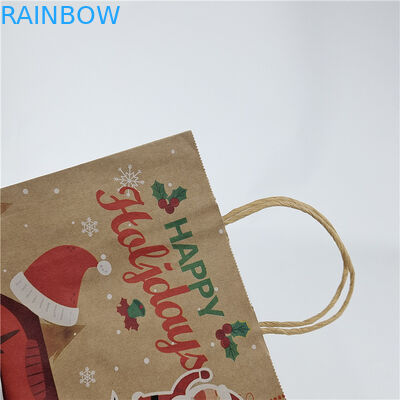 উপহার / পোশাক / শপিংয়ের জন্য কাস্টমাইজড কাগজের ব্যাগ