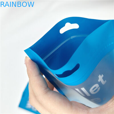 কাস্টমাইজড আকার এবং ফুটো-প্রমাণ উপাদান সহ দাঁতের যত্ন প্যাকেজিংয়ের জন্য তিন পাশের সিল ব্যাগ