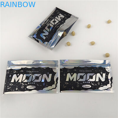 ইকো-বন্ধুত্বপূর্ণ গন্ধ প্রতিরোধী আর্দ্রতা প্রতিরোধী দাঁত যত্নের জন্য থ্রি সাইড সিলিং ব্যাগ হিট সিলিং বন্ধক সহ জিপার সহ প্যাকেজিং