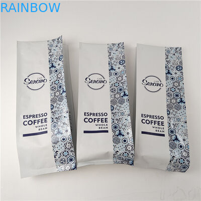 সর্বাধিক অনুরোধকৃত পণ্য পরিবেশ বান্ধব কফি বিনের জন্য গ্যাসেট প্যাকেজিং ব্যাগ 250G 500G 1 কেজি