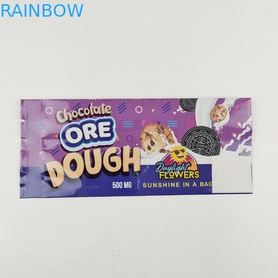 পরিবেশ বান্ধব কাস্টম গন্ধ প্রতিরোধী এবং আর্দ্রতা প্রতিরোধী Kraft কাগজ পিছনে Nutrition Bar জন্য সিল প্যাকেজিং ব্যাগ