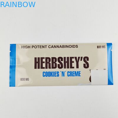 পরিবেশ বান্ধব কাস্টম গন্ধ প্রতিরোধী এবং আর্দ্রতা প্রতিরোধী Kraft কাগজ পিছনে Nutrition Bar জন্য সিল প্যাকেজিং ব্যাগ