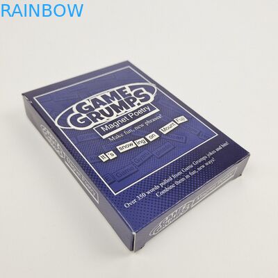 10 টিরও বেশি রঙ গ্রহণযোগ্য কাস্টম লোগো উপলব্ধ মুদ্রিত আয়তক্ষেত্রাকার চকচকে কাগজের বাক্স প্যাকেজিং