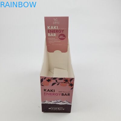 ম্যাট ল্যামিনেশন কার্ডবোর্ড কাউন্টার ডিসপ্লে বাক্স খুচরা দোকানের জন্য পুনর্ব্যবহারযোগ্য